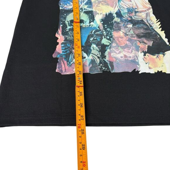 Star Wars Graphic T-Shirt Men’s M Black Lucasfilm Official Vintage Poster NWT - Picture 4 of 7